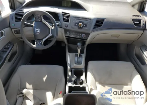 2012 Honda Civic Lx из США, поврежденный, VIN 19XFB2F58CE043953